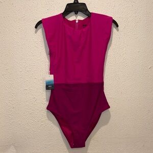 aava Ladies Hot Pink One-Piece Swimsuit -